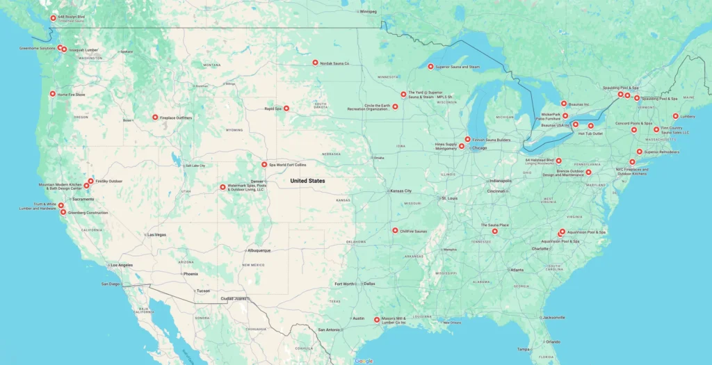 Distributor map