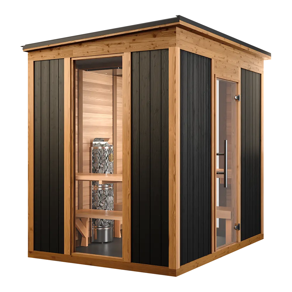 Side angle Modern Mod Pod Sauna