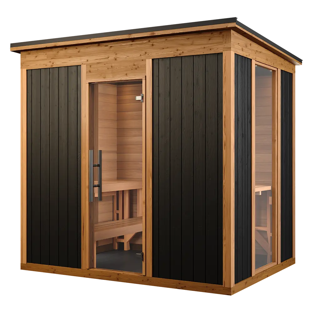 Front angle Modern Mod Pod Sauna