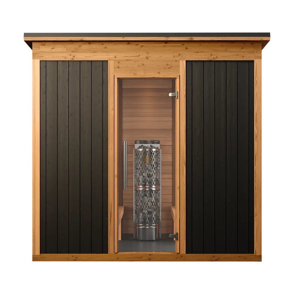 Front angle Modern Mod Pod Sauna
