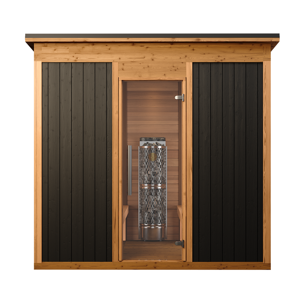 Front angle Modern Mod Pod Sauna