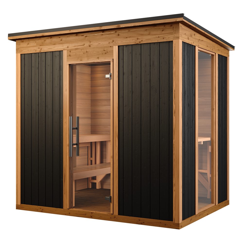 Front angle Modern Mod Pod Sauna