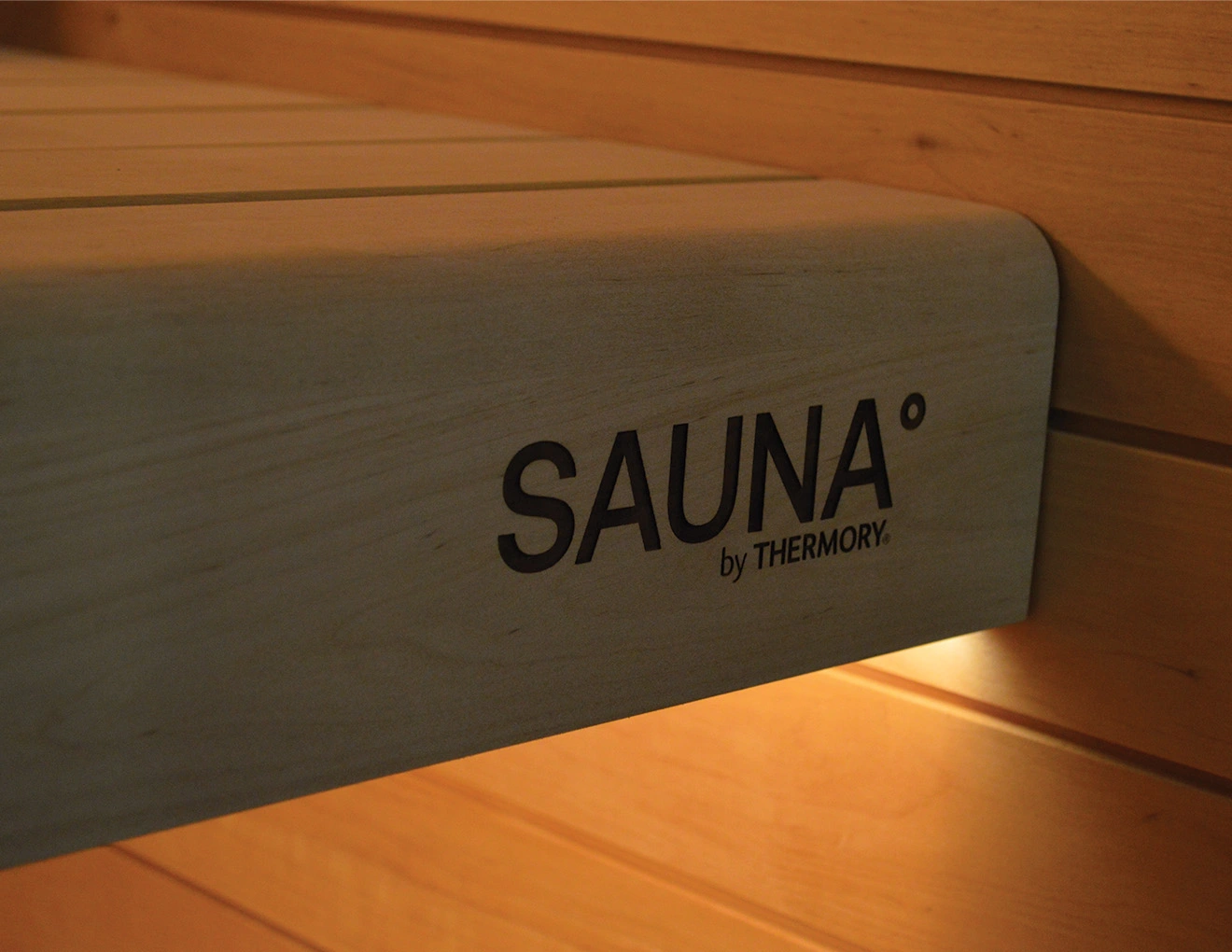 Alder bench with Sauna by Thermory Logo of Kodiak Luik Sauna